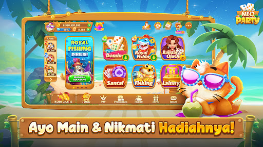 NEO PARTY | Download Aplikasi Dapatkan Chip Gratis Setiap Hari Dan Raih Kemenangan Besar